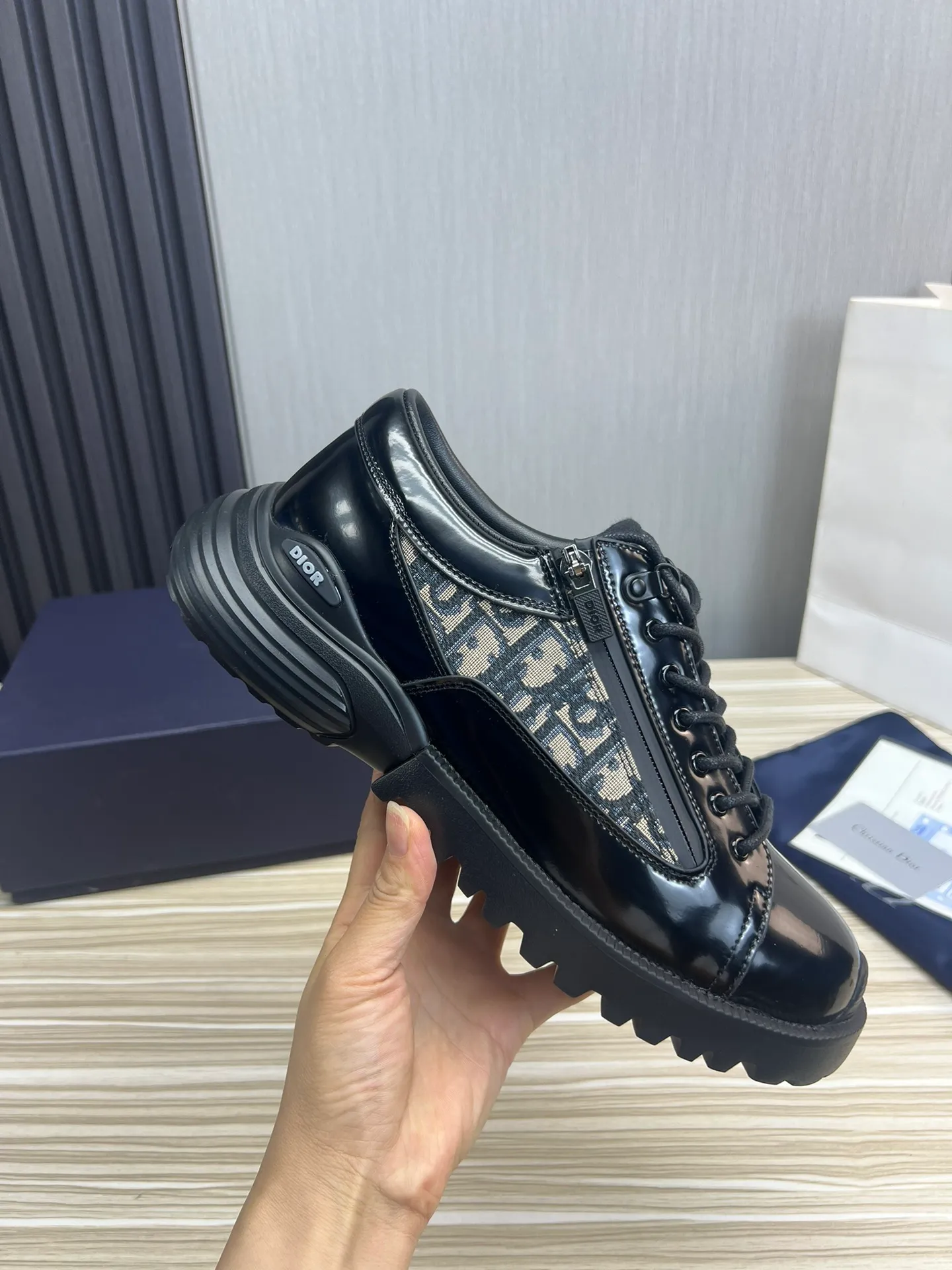 Men's men's shoes💰620💰 Dior men's business casual leather shoes👞all made of imported original brand leather, just to create a more comfortable wearing experience, upper: original cowhide stitching➕imported sheepskin lining, original non-slip and wear-resistant rubber outsole✔️36-45 (45 non-returnable)